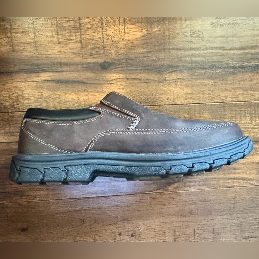 Skechers Men’s Relaxed Fit Segment The Search Men's Slip-On Loafers - Dark Brown